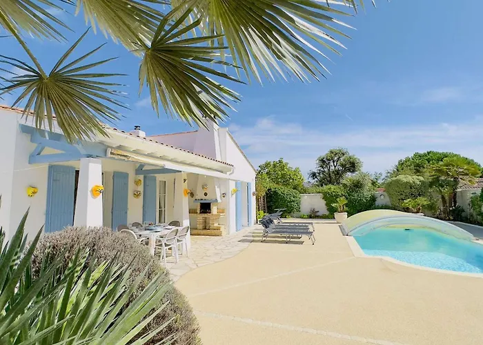 De Plain Pied Avec Jardin Paysager Et Piscine Ars-en-Ré